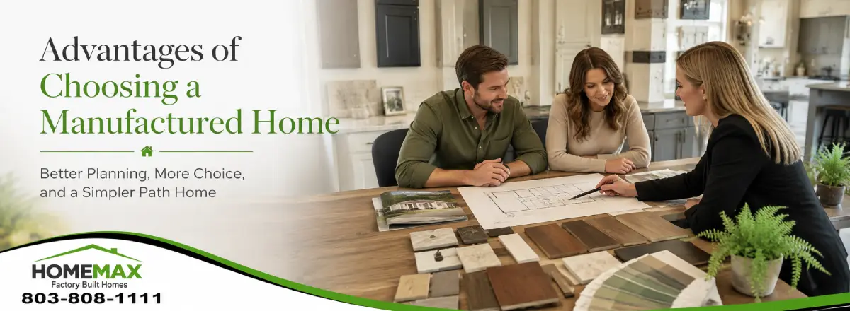 Manufactured home floor plan consultation showing flexible layouts practical savings and modern living