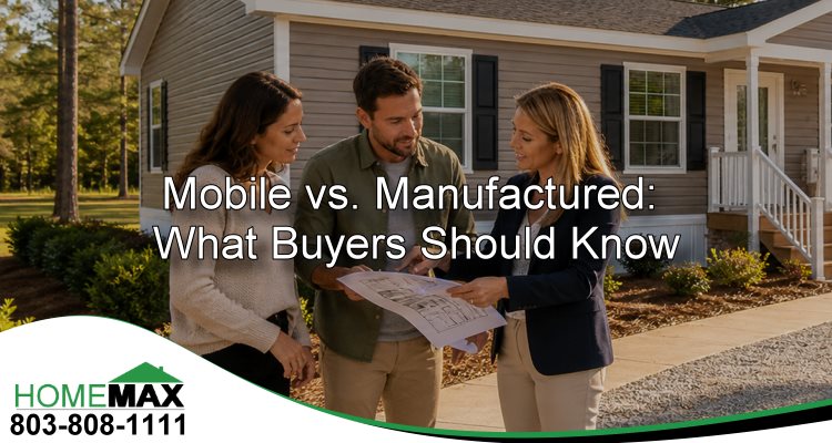 South Carolina manufactured home exterior showing the difference between mobile homes and manufactured homes